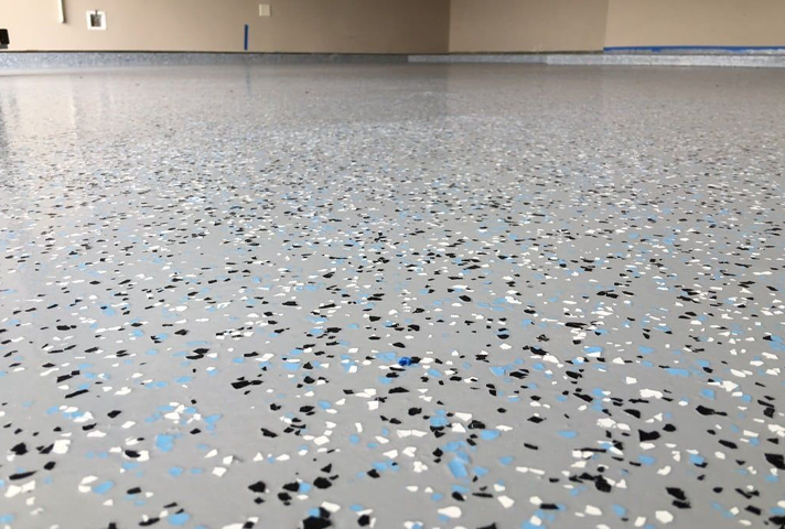 Durable epoxy flooring option