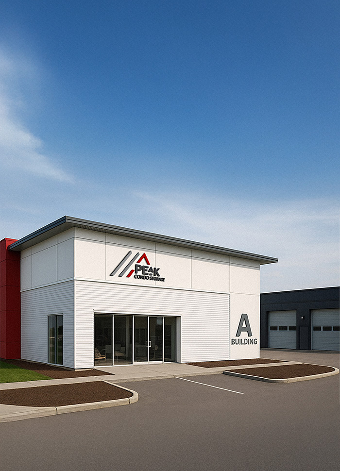 Exterior luxury storage condo private clubhouse