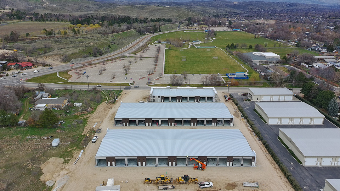 Luxury storage condos in Eagle Idaho for RV and boat storage